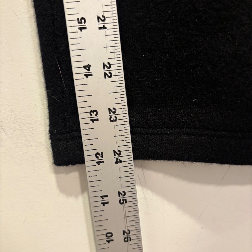 Canada Goose Womens Black Wool Blend Knit Cozy Sweatpants Made in Italy XL - Picture 7 of 8